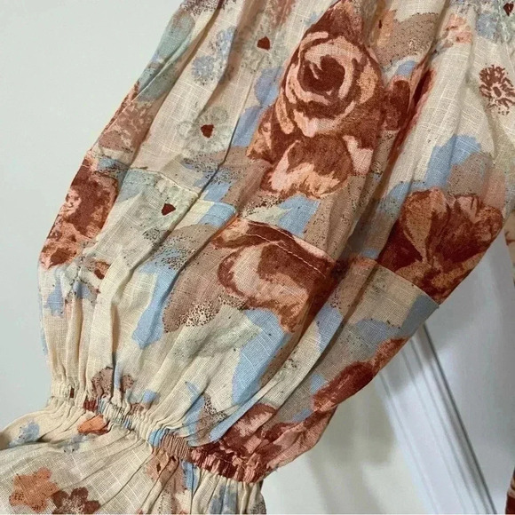 Free People Found You Printed Top ~ Size XS! Absolutely gorgeous top! - Picture 12 of 13